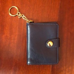 Navy BRAND NEW- Michael Kors Leather Key/ID holder